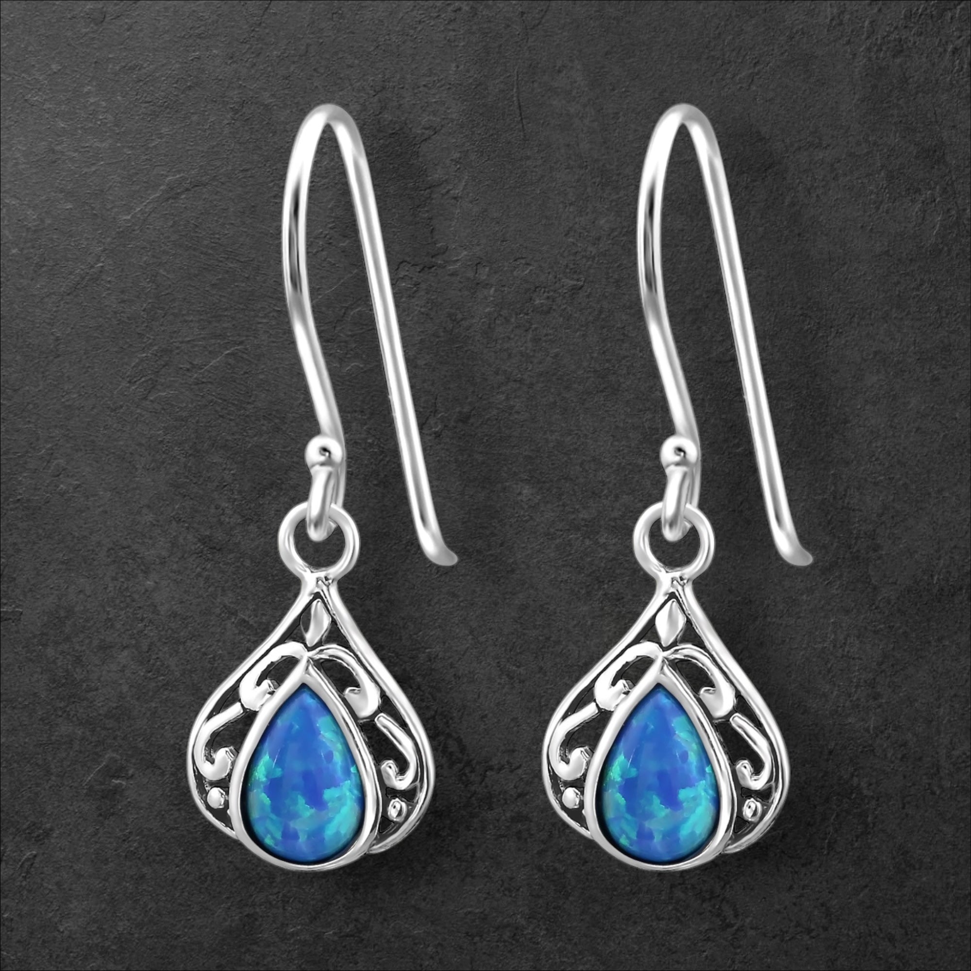 Opal Earrings
