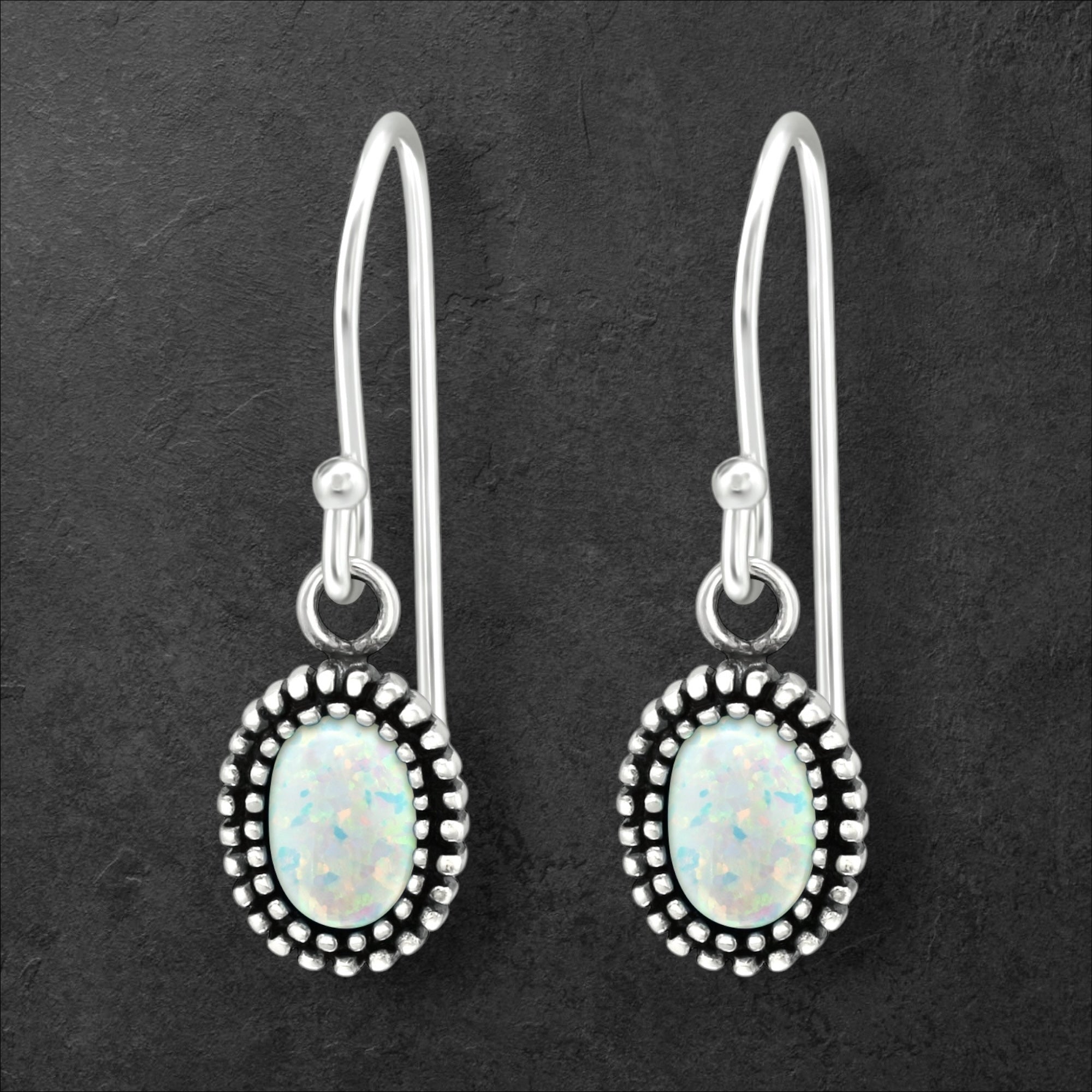 Opal Earrings