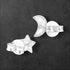 Moon and Star Earrings