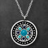 Abstract Flower Necklace