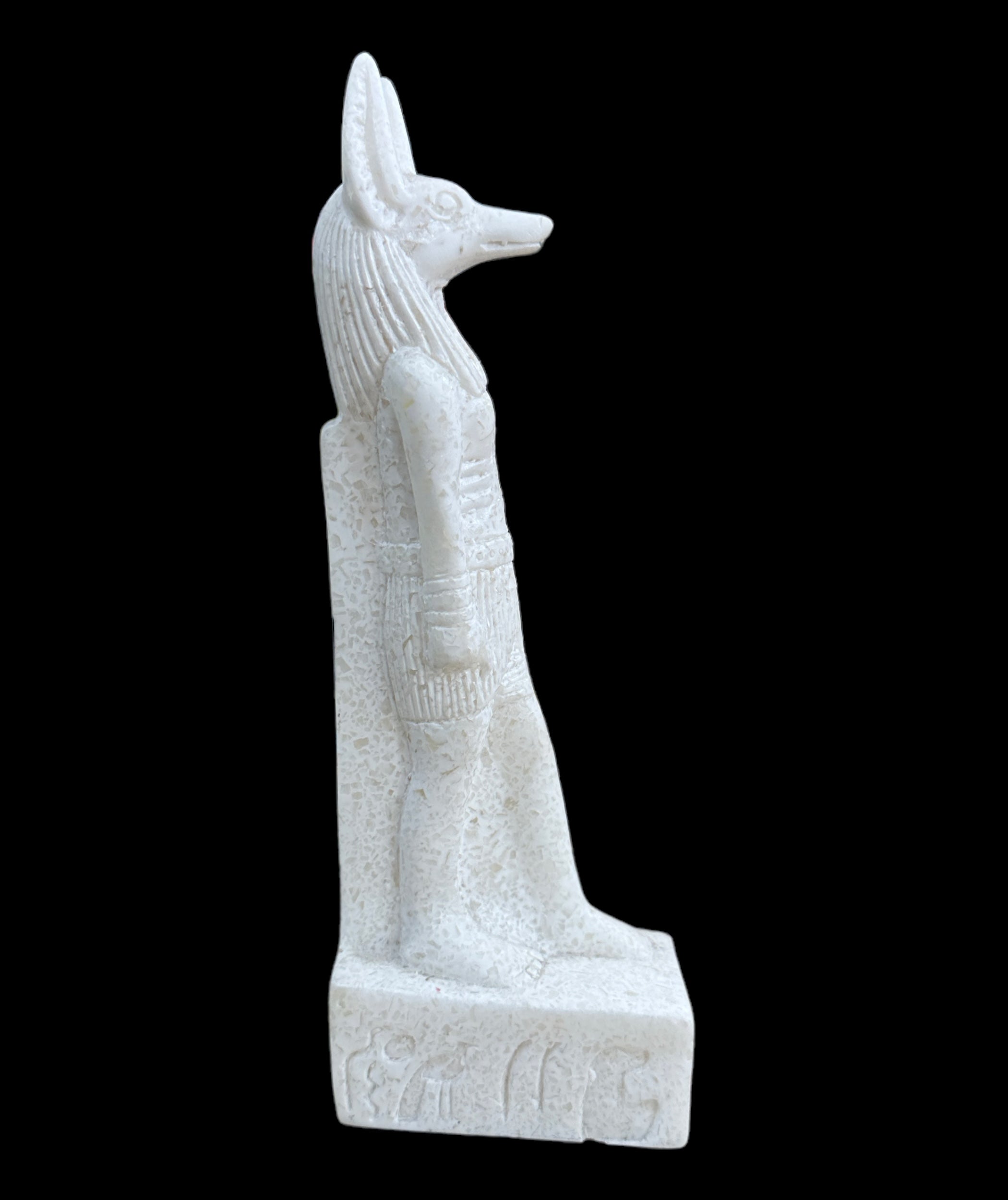 Alabaster Anubis Statue - Made in Egypt