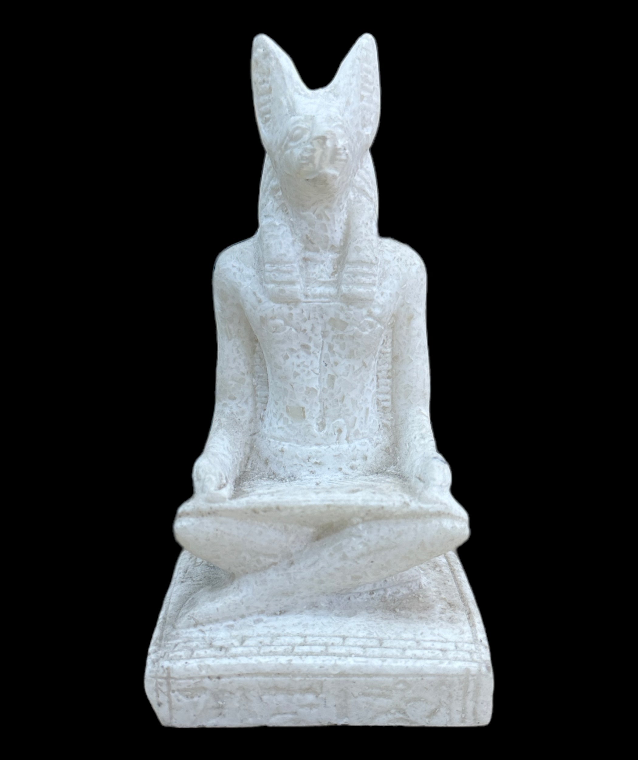 Alabaster Anubis Statue - Made in Egypt