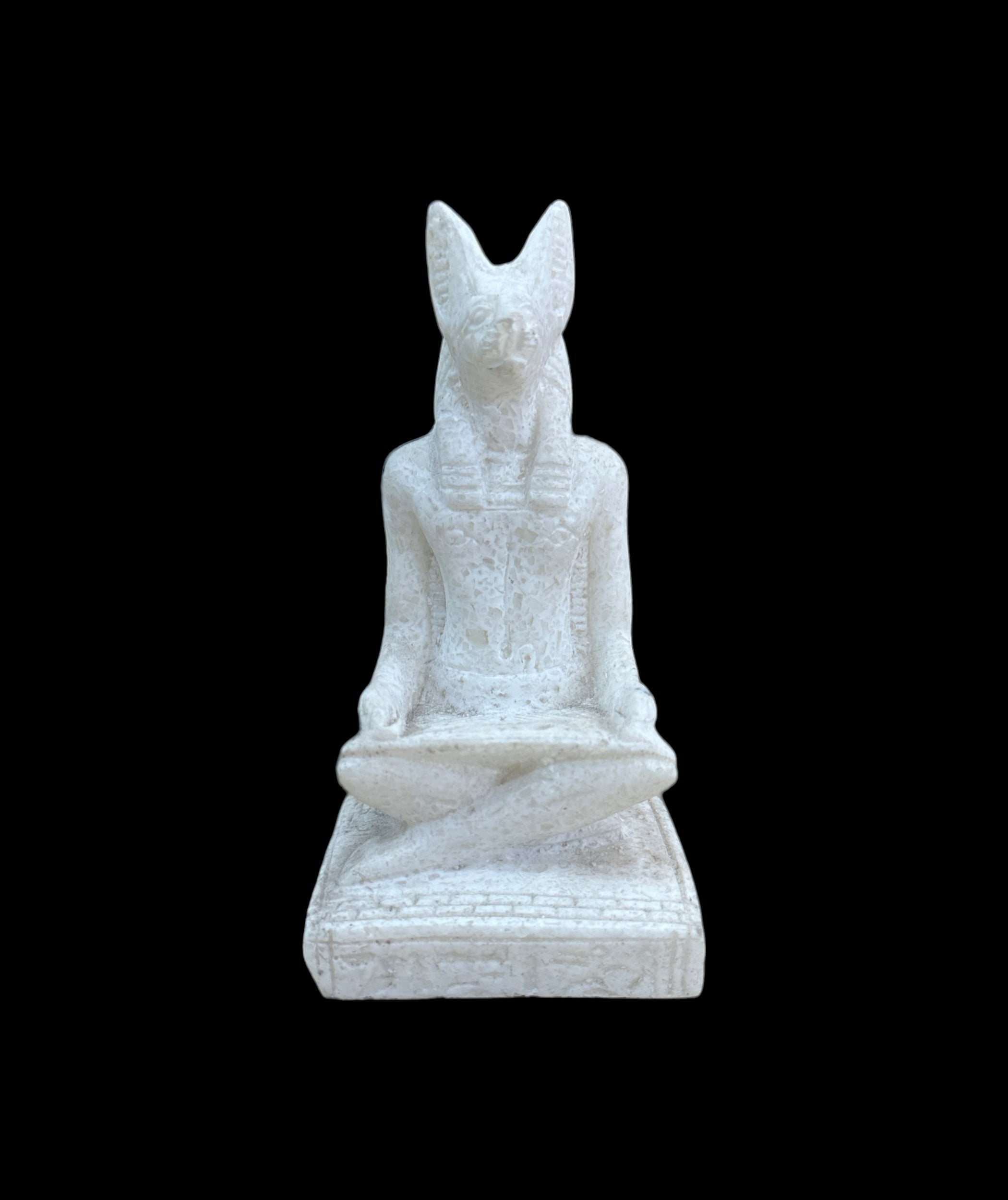 Alabaster Anubis Statue - Made in Egypt