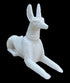 Alabaster Anubis Jackal Statue - Made in Egypt