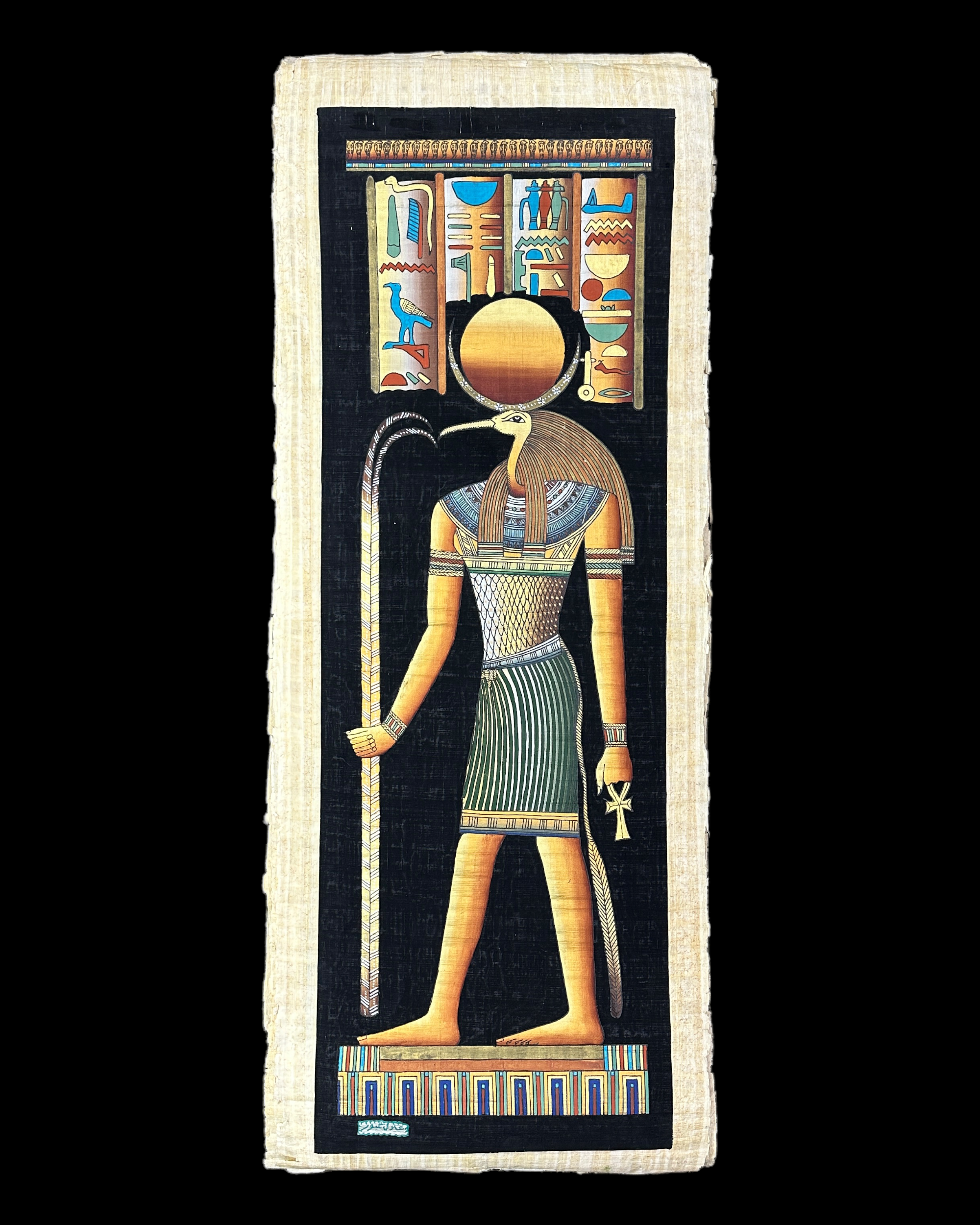 Thoth Papyrus - 120x45cm
