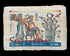 King Tutankhamun with Queen Ankhesenamun on Nile Boat - 100x70cm