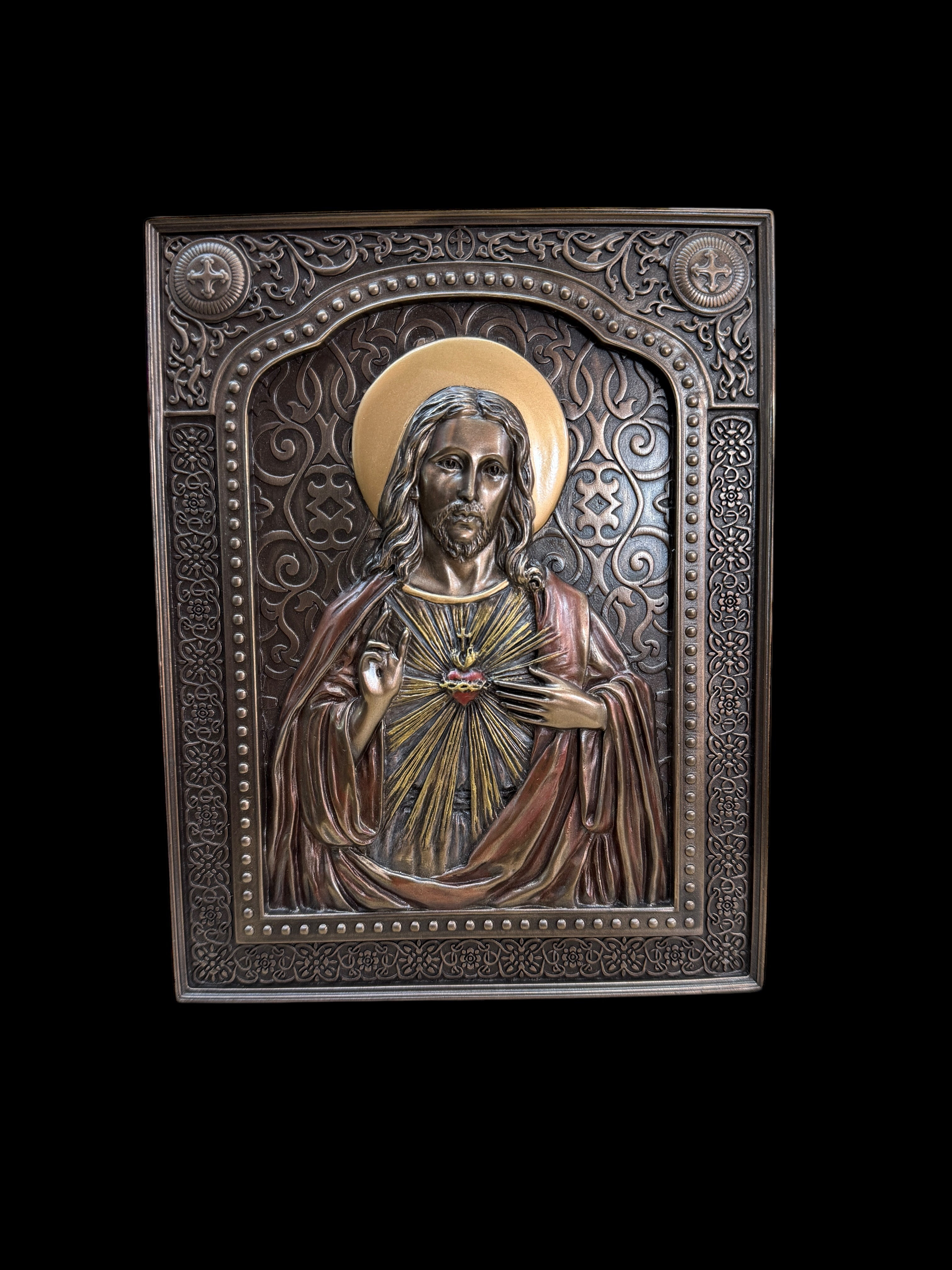 Sacred Heart of Jesus Plaque