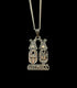 Double Atef Cartouche Pendant