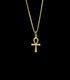 18k Gold Ankh Pendant
