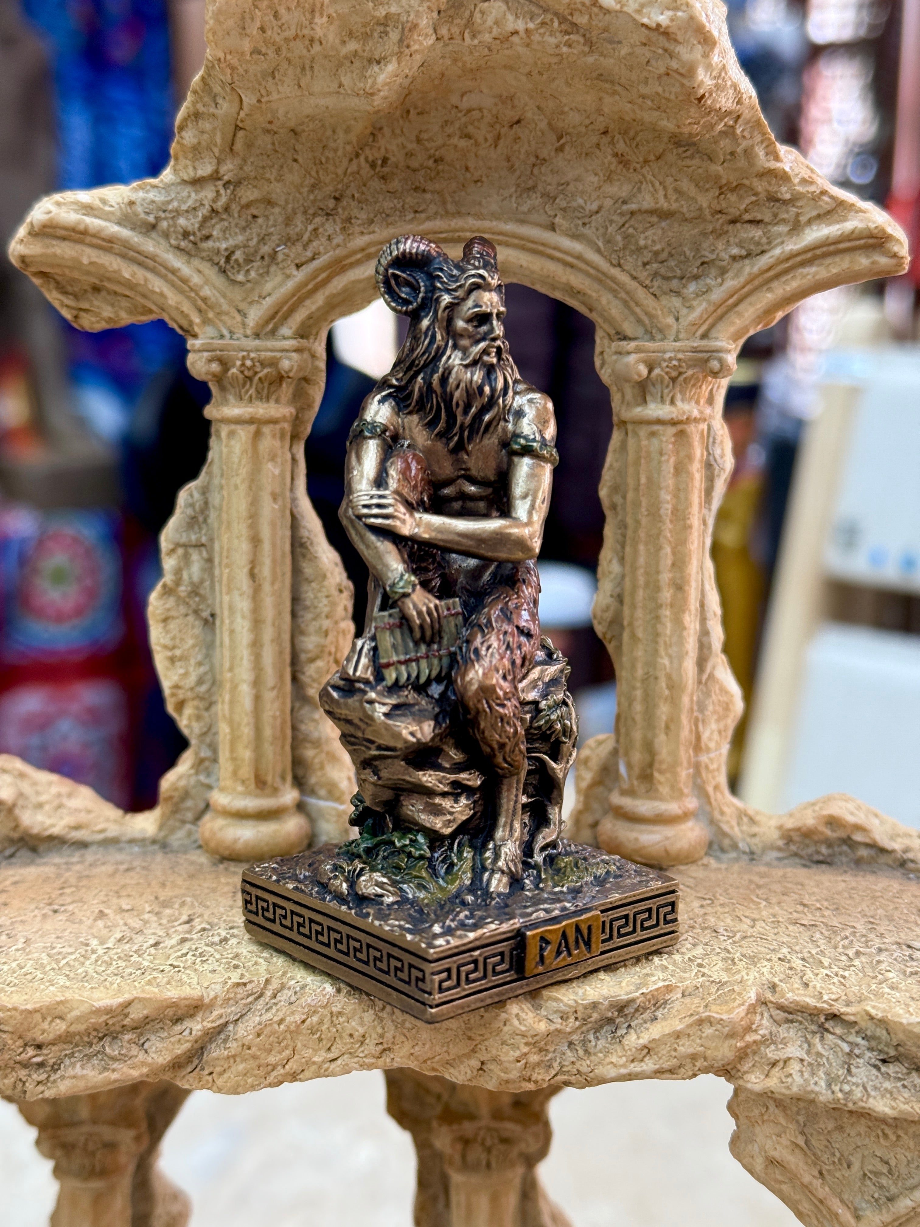 Pan Mini Statue