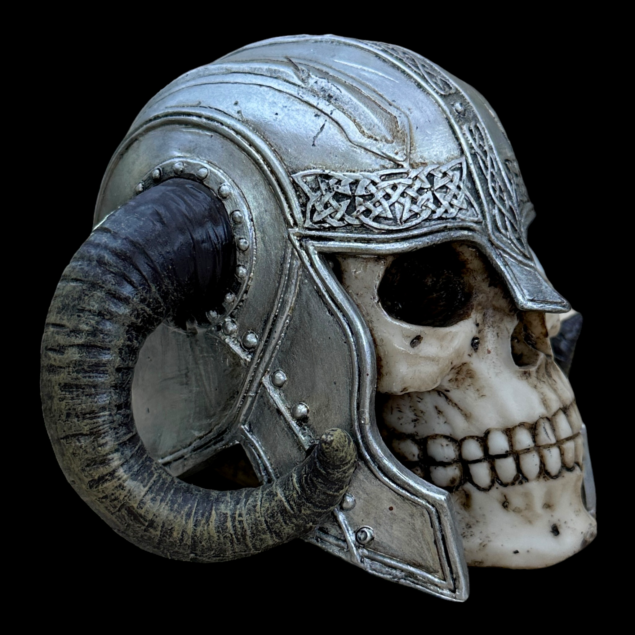 Horned Helmet Skull