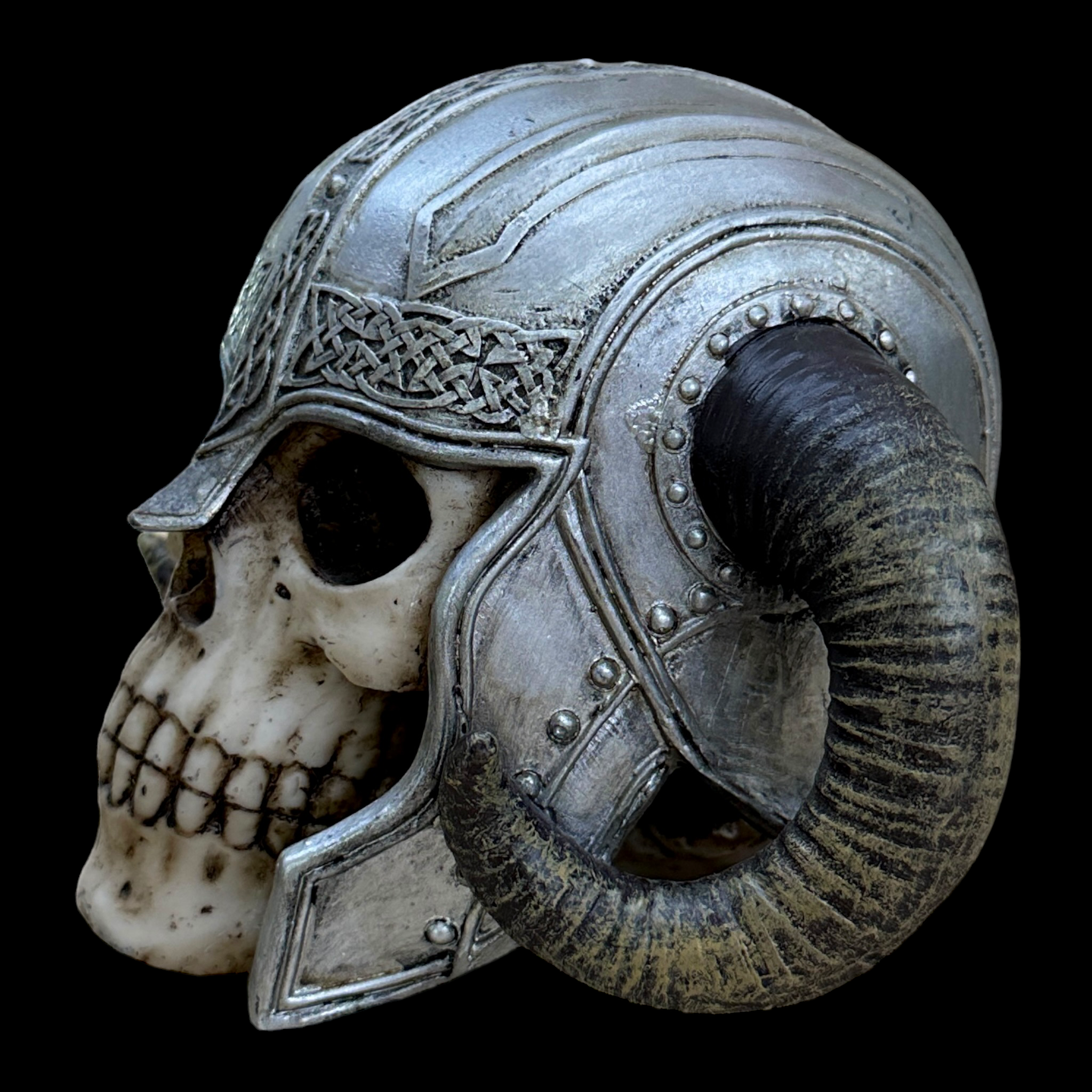Horned Helmet Skull