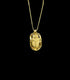18k Scarab Pendant
