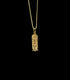 18k Cleopatra Cartouche Pendant