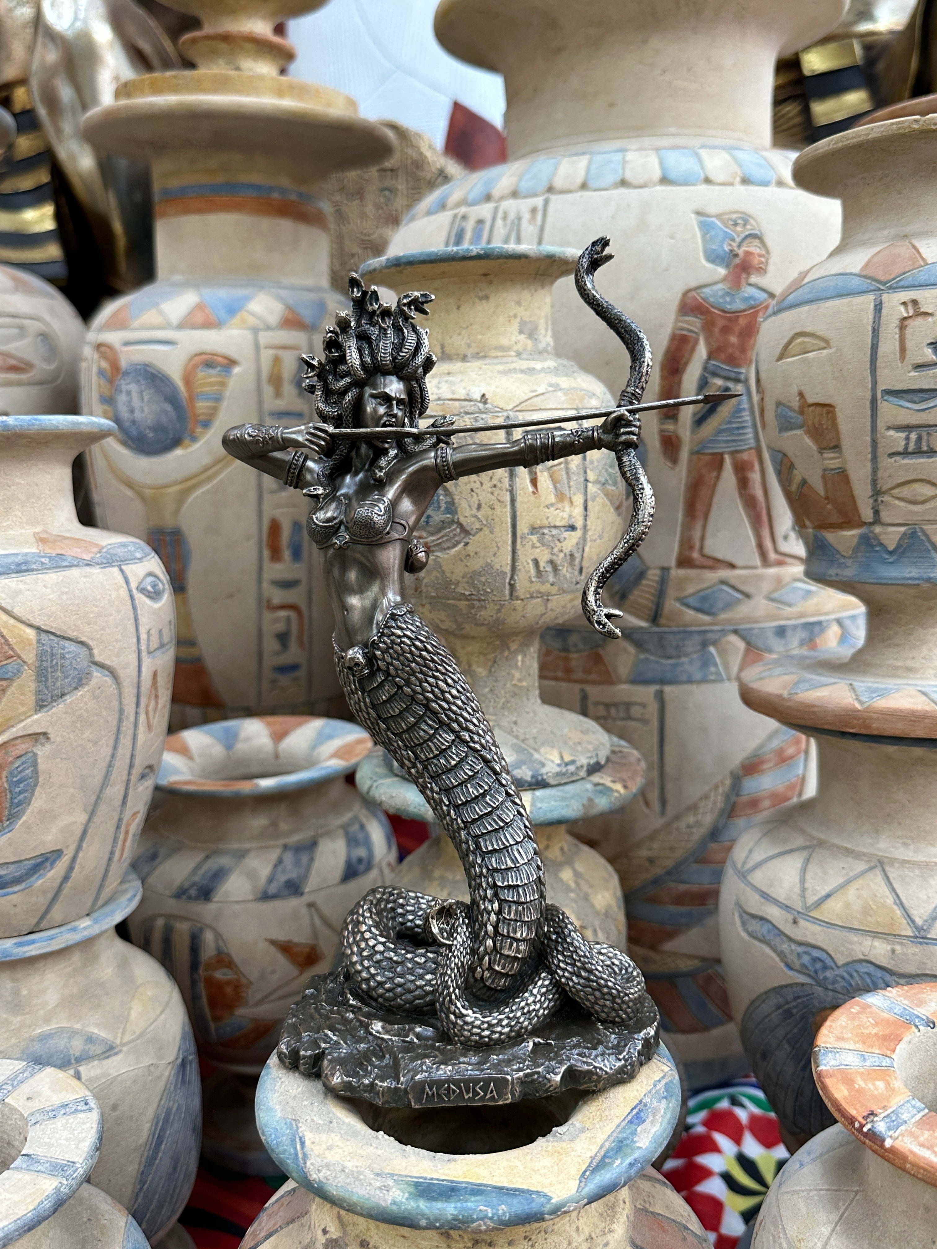Medusa Statue