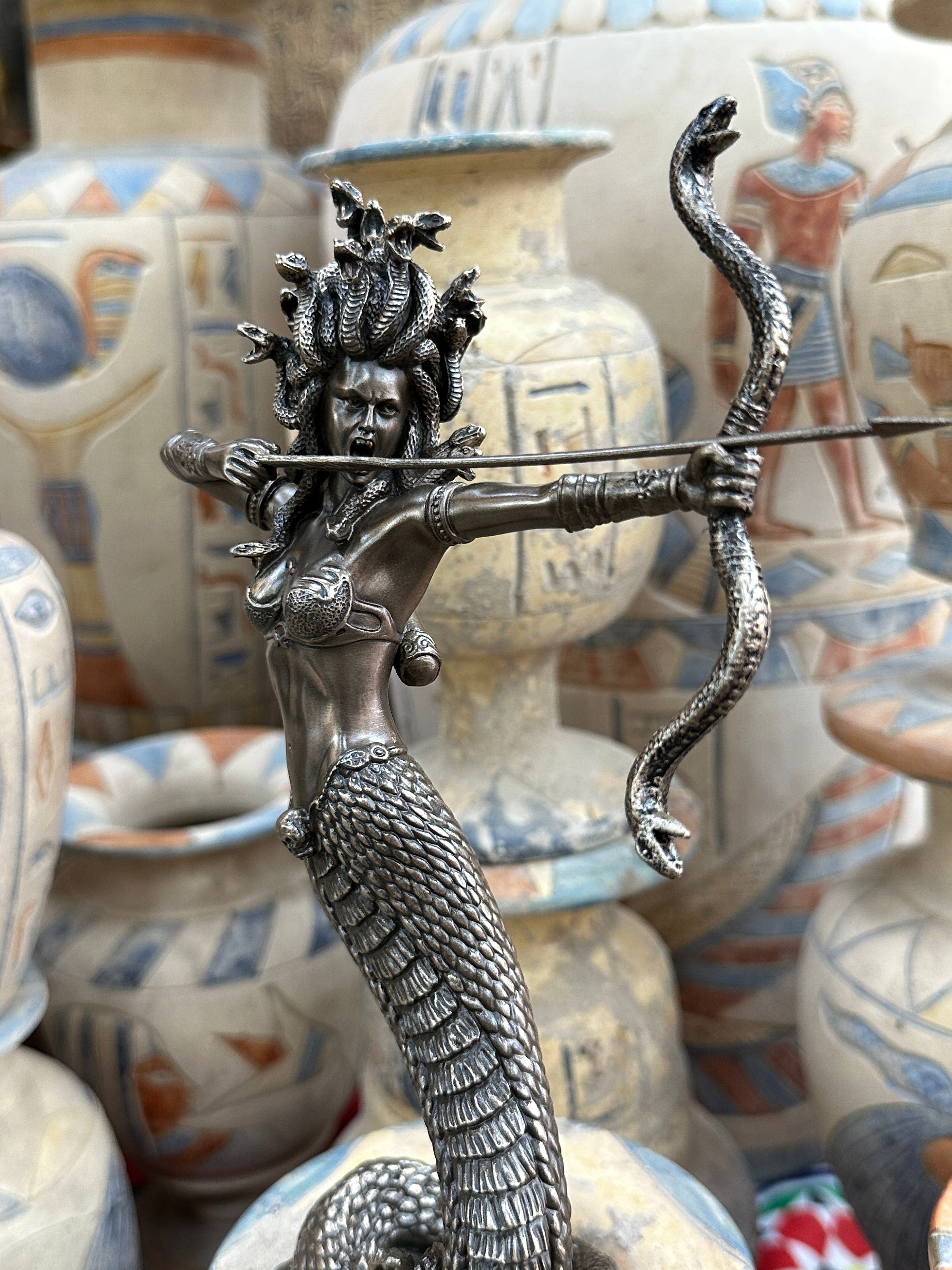 Medusa Statue