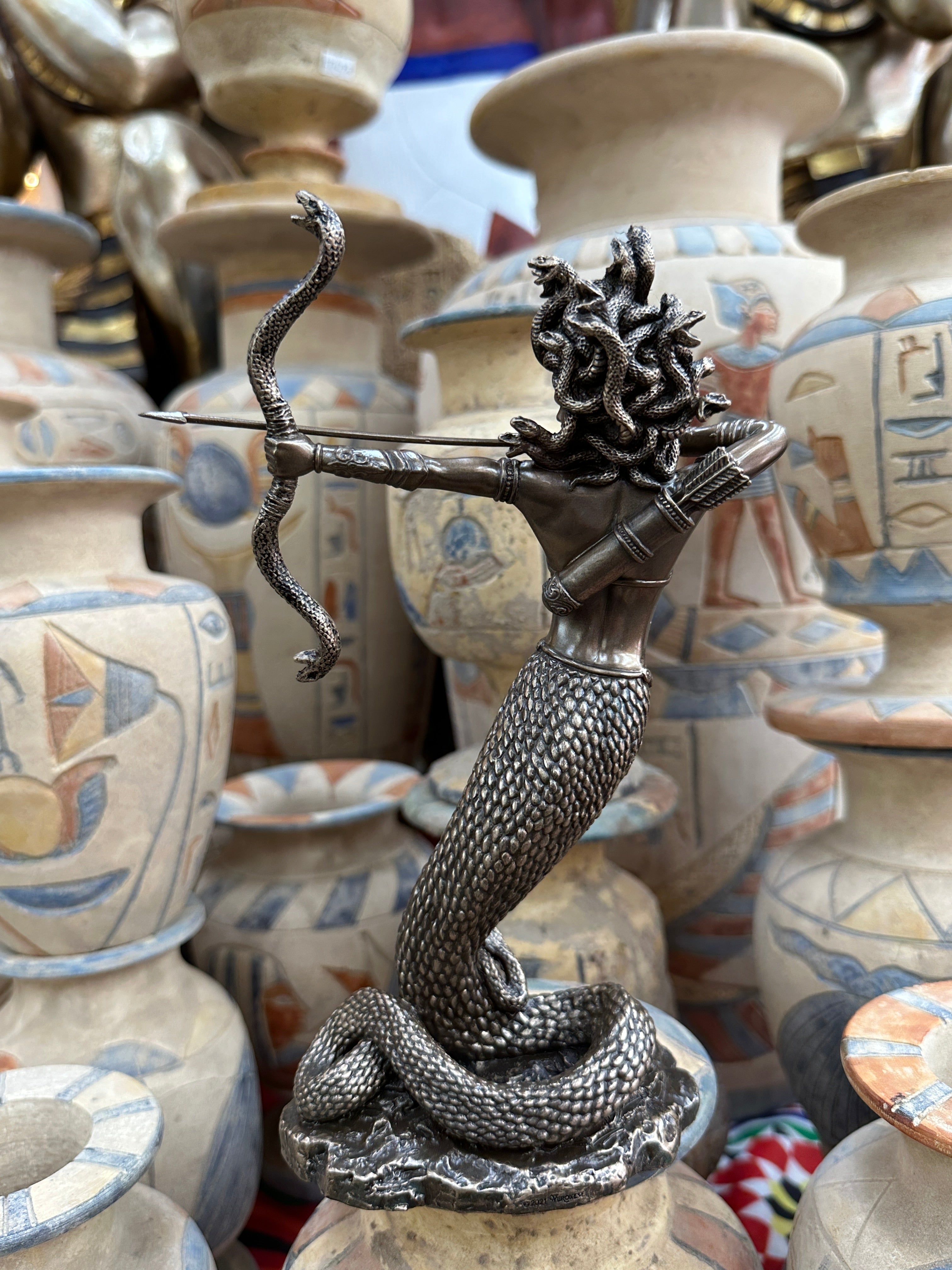 Medusa Statue