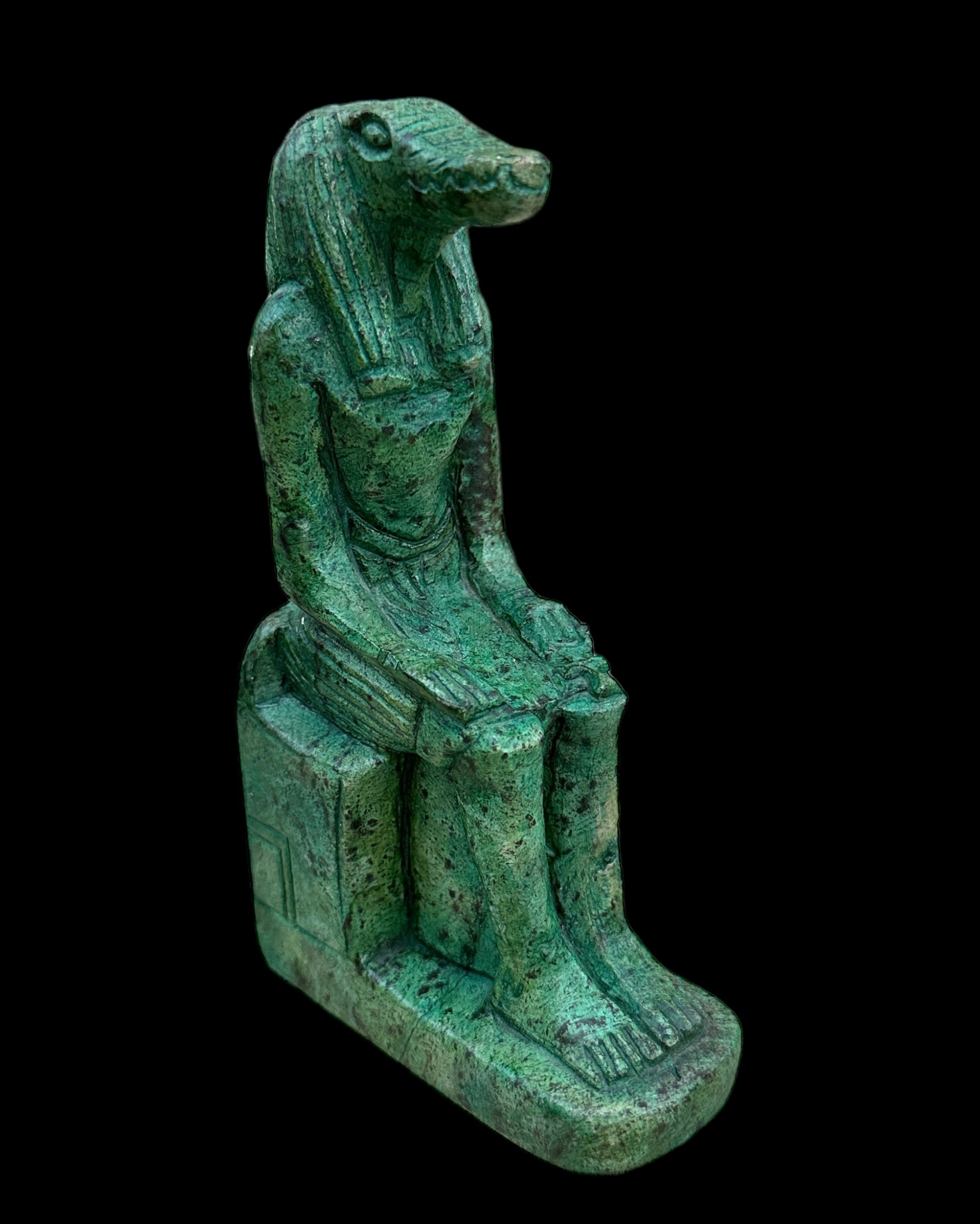 Sobek Statue - Handcrafted in Egypt