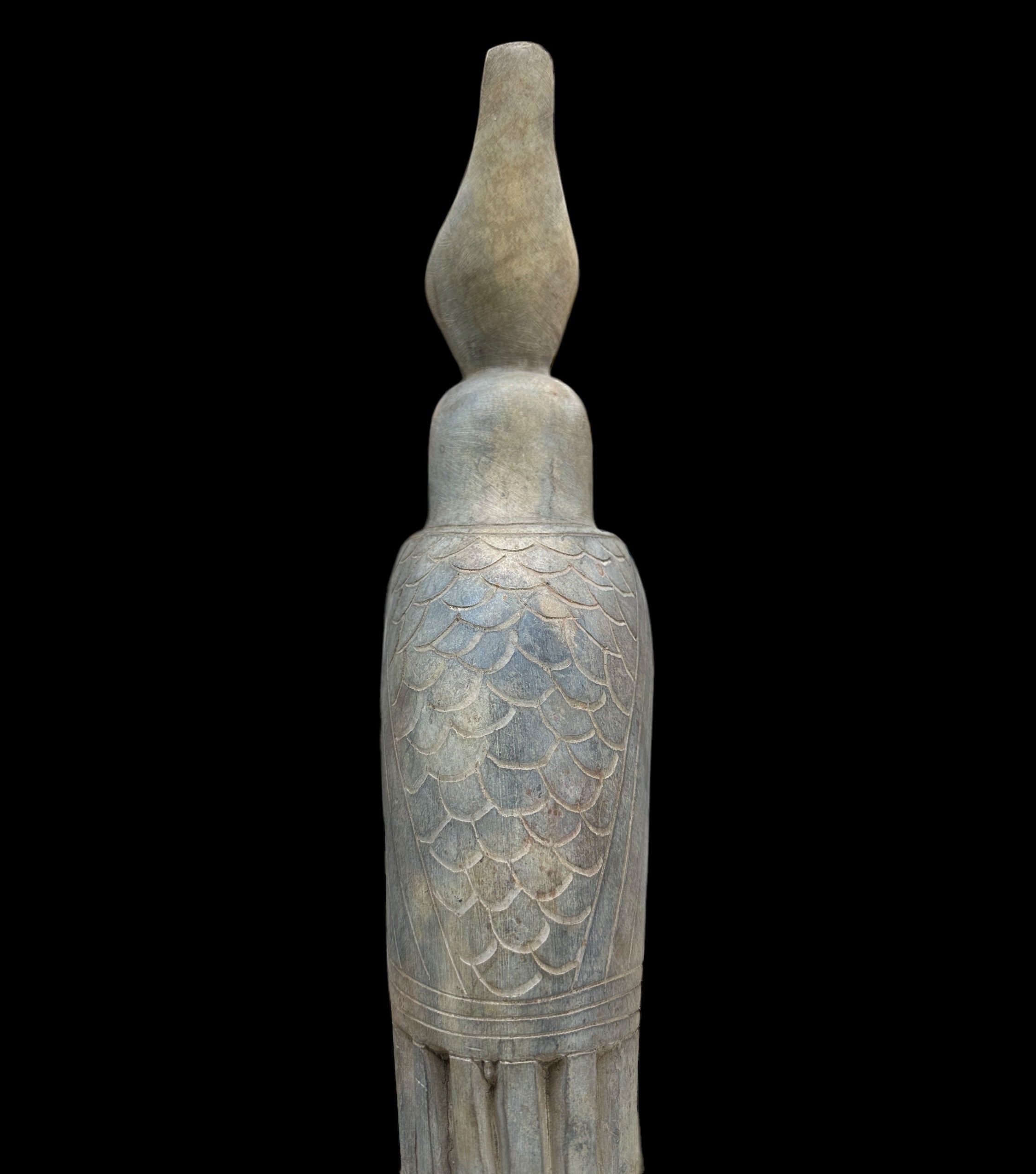 Horus Statue - Handcarved Limestone