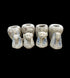 Canopic Jars - Set of 4 - Handcarved Limestone