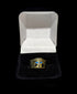 Eye of Horus and Ankh Ring - Brass