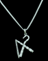 Crook and Flail Pendant