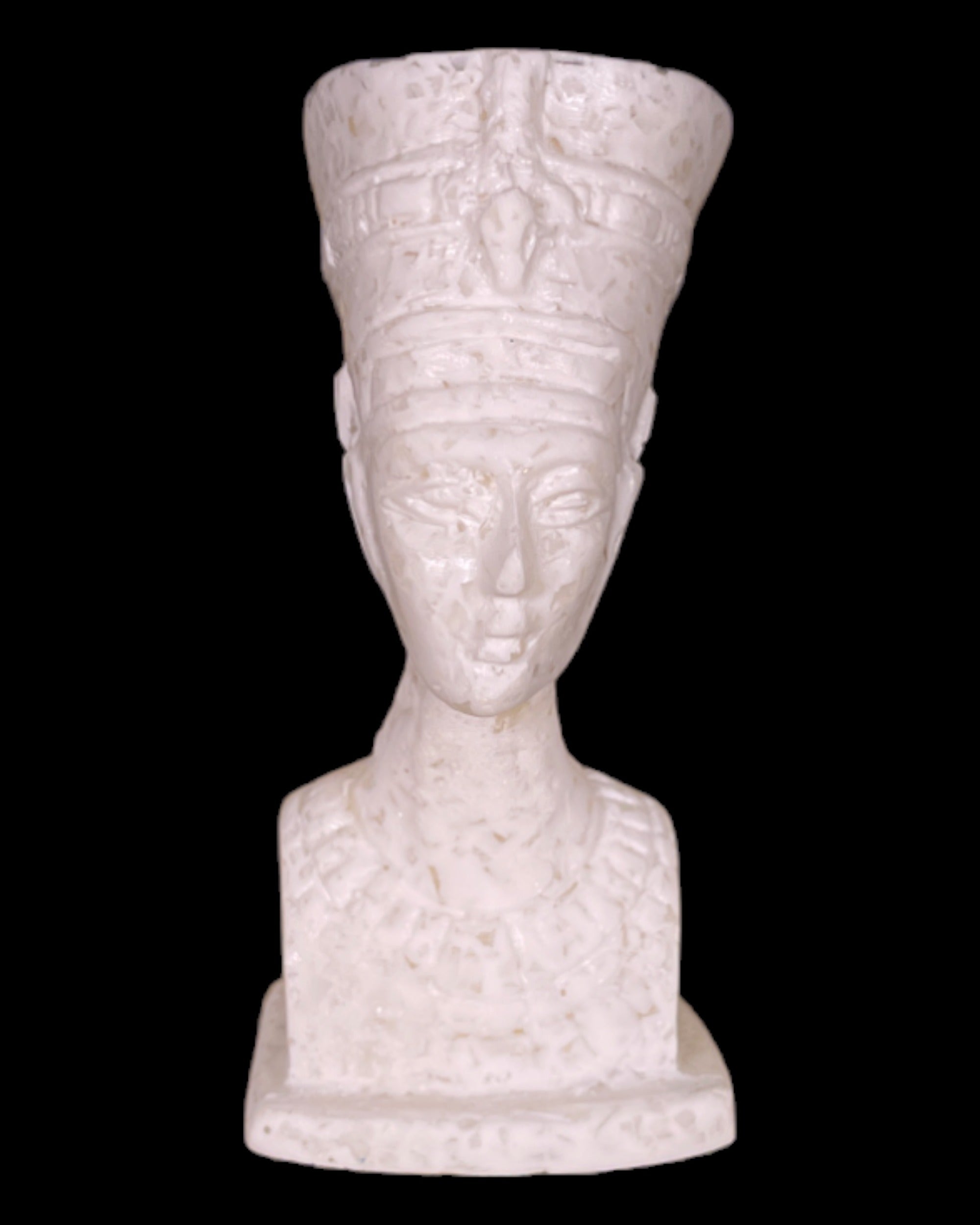 Alabaster Nefertiti Bust Statue