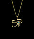 18k Eye of Horus Pendant