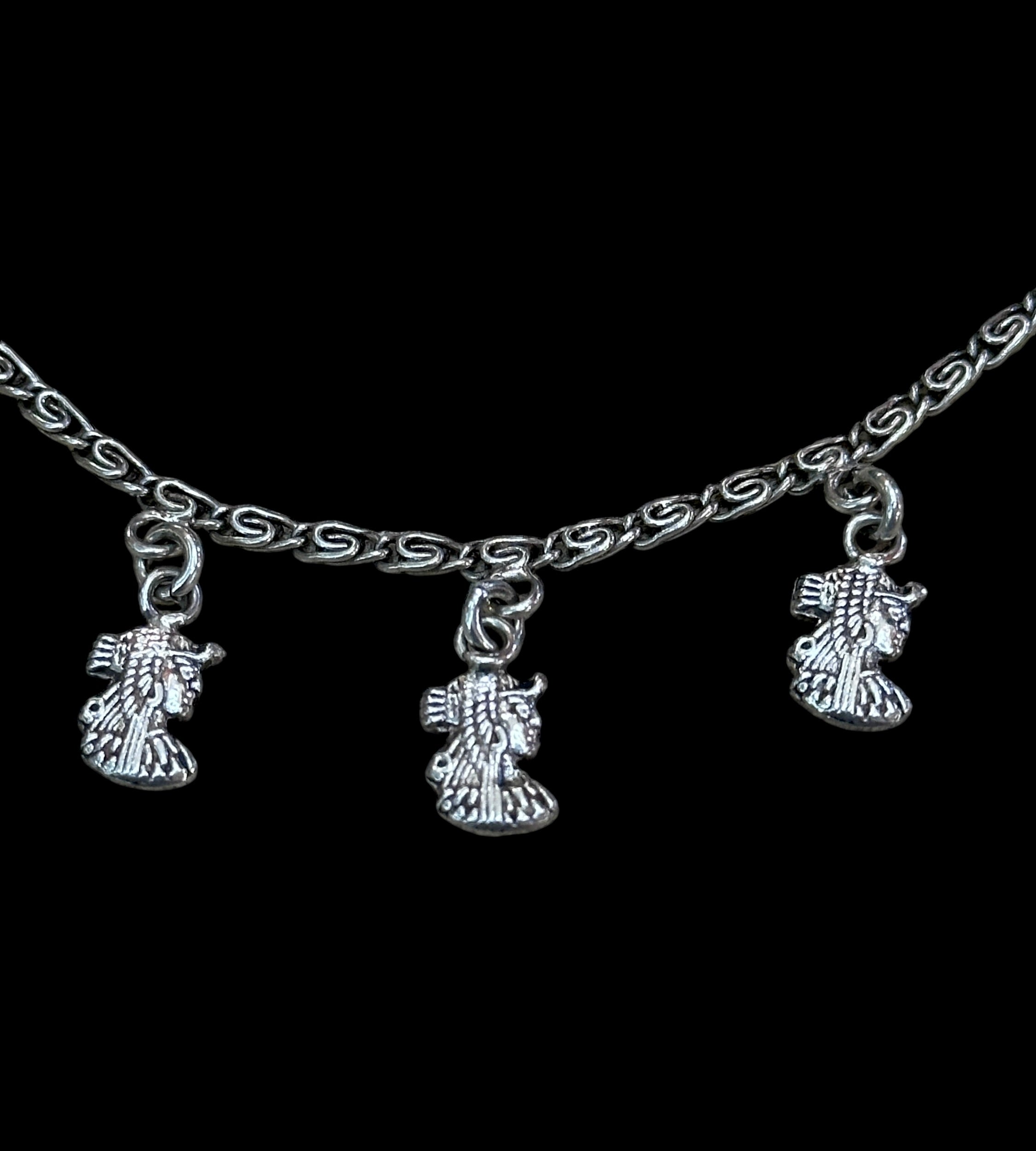 Cleopatra Charm Anklet