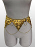 Egyptian Brass Coin Belt
