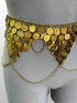 Egyptian Brass Coin Belt