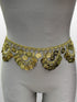 Egyptian Brass Coin Belt