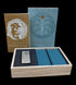 Oedo-Koh Water Drop Incense Gift Set 60 sticks with tin burner and wooden gift box Open