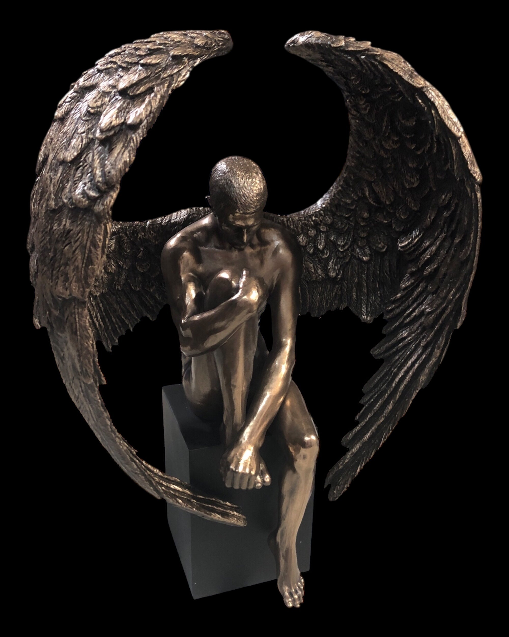 Angel on Plinth Statue