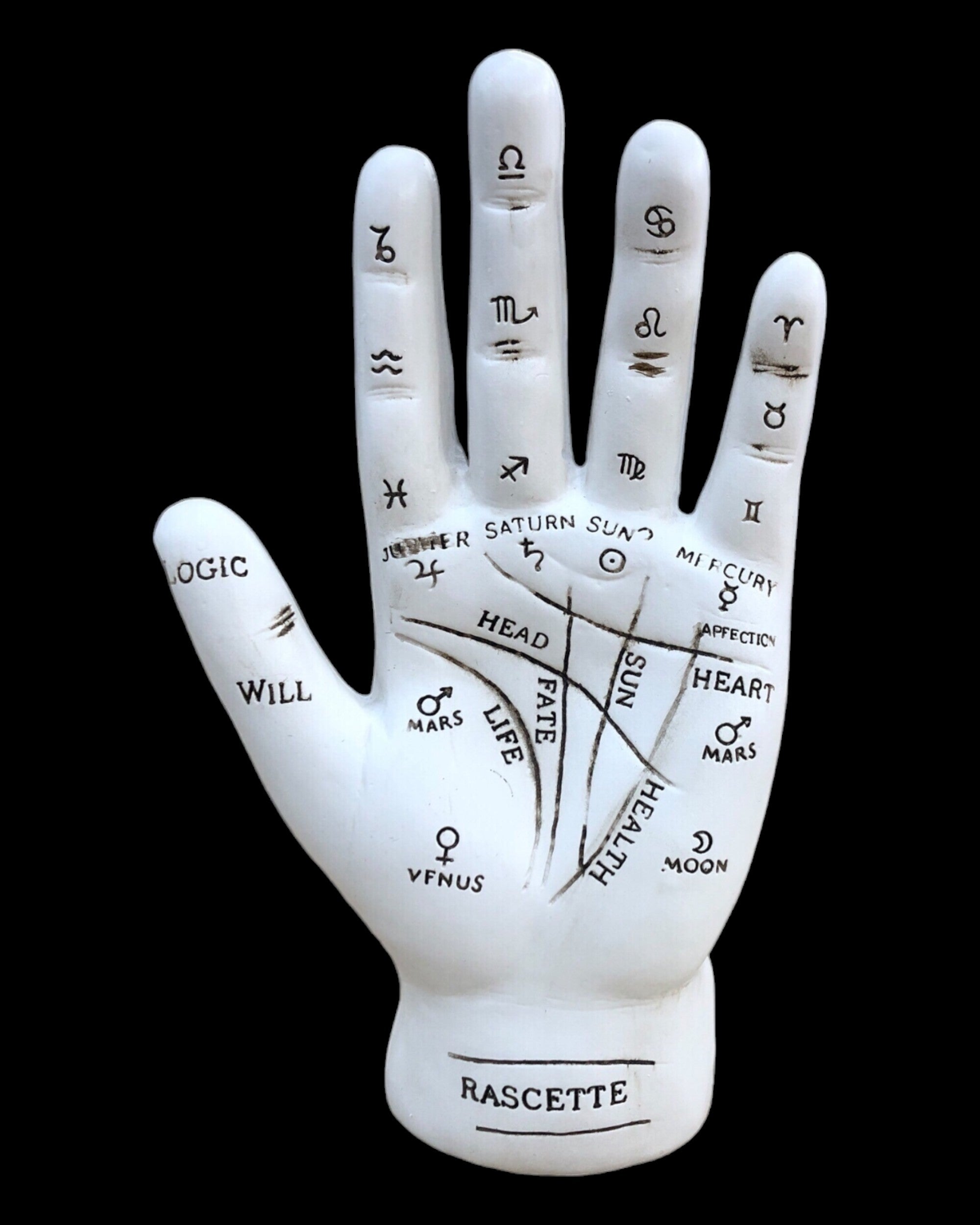 Fortune Teller Hand Statue