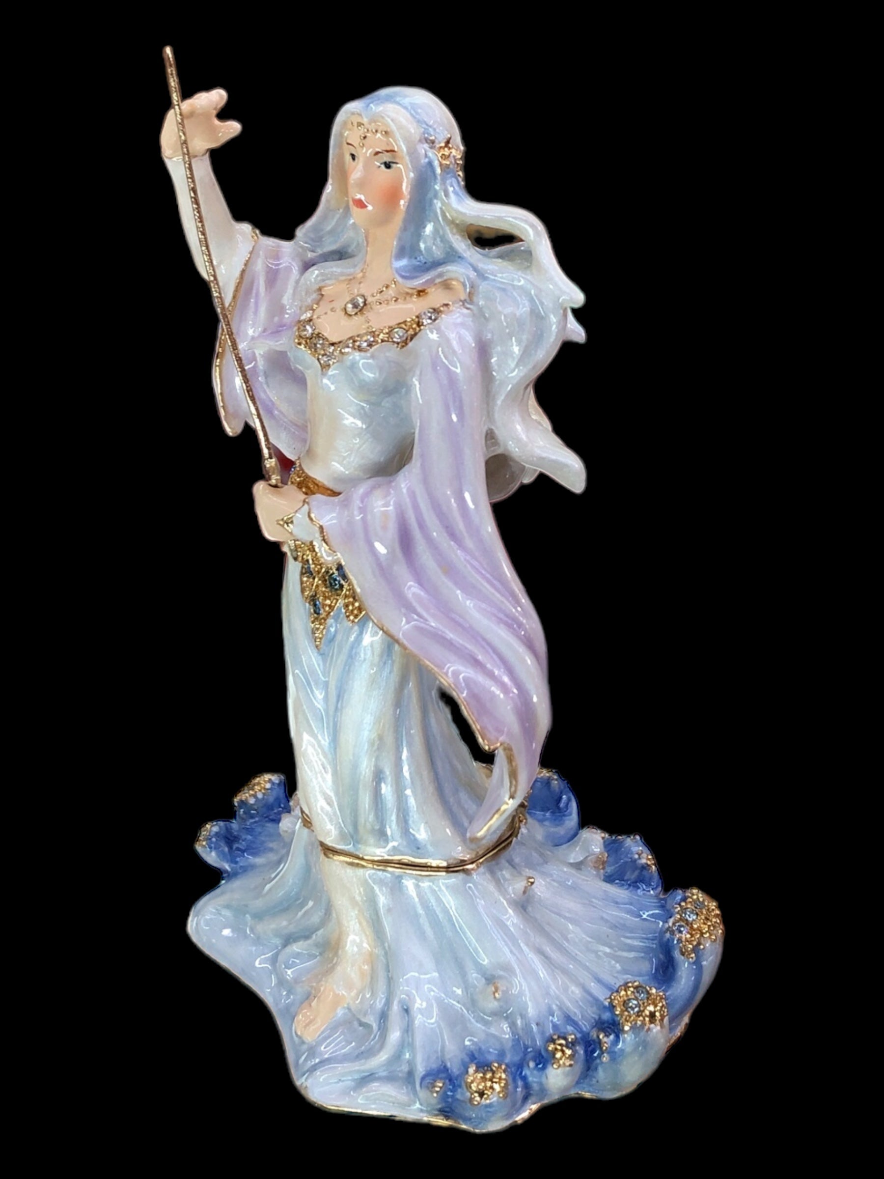 Lady of the Lake Enamel Box