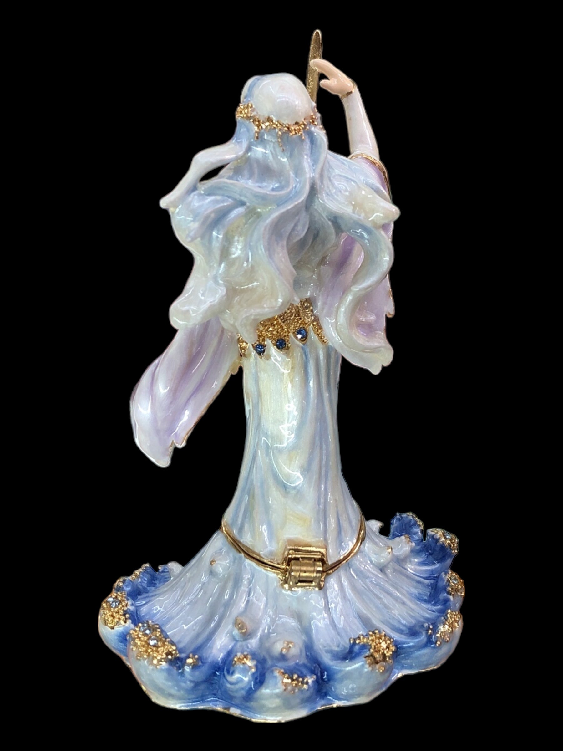 Lady of the Lake Enamel Box