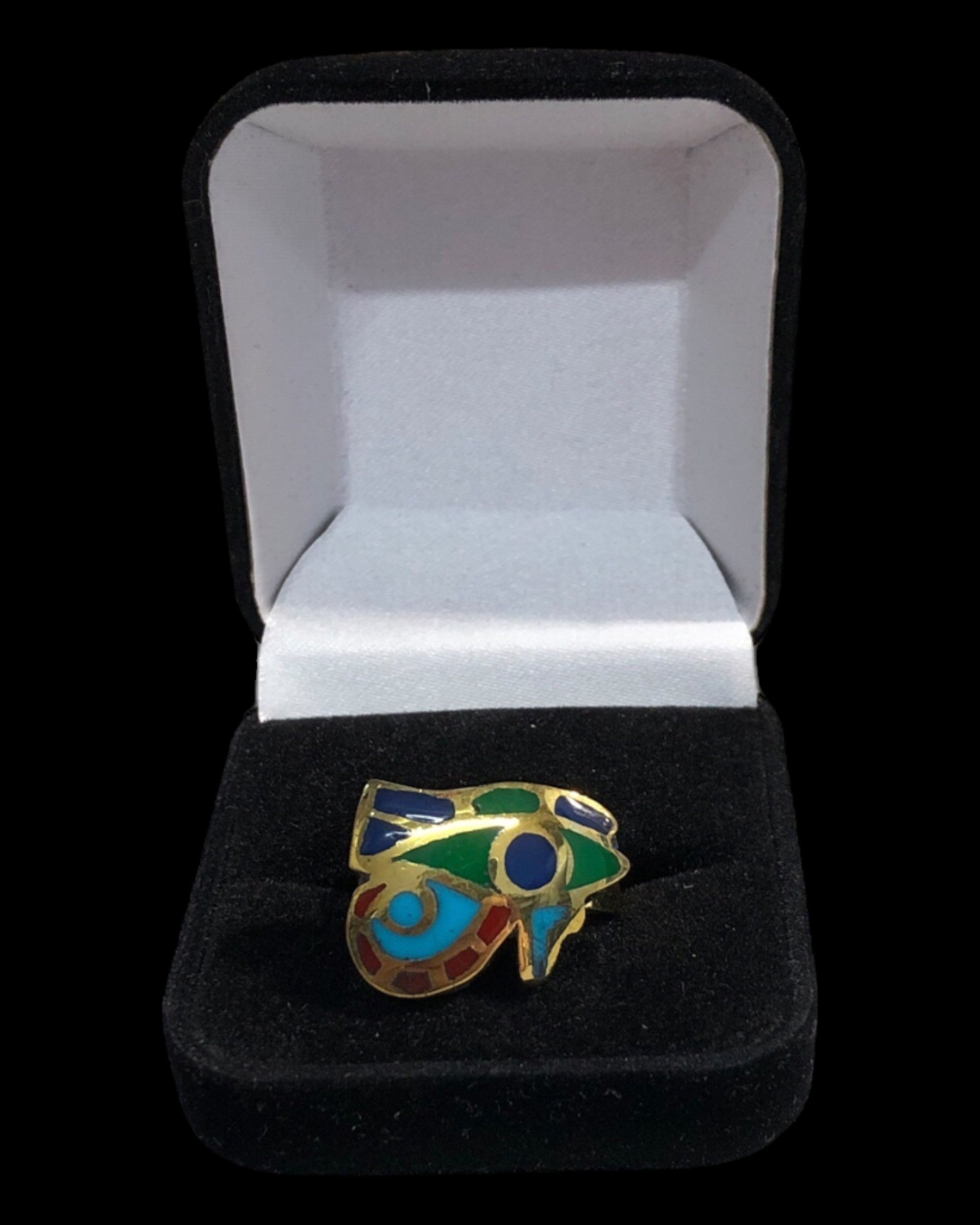 Eye of Horus Ring - Brass