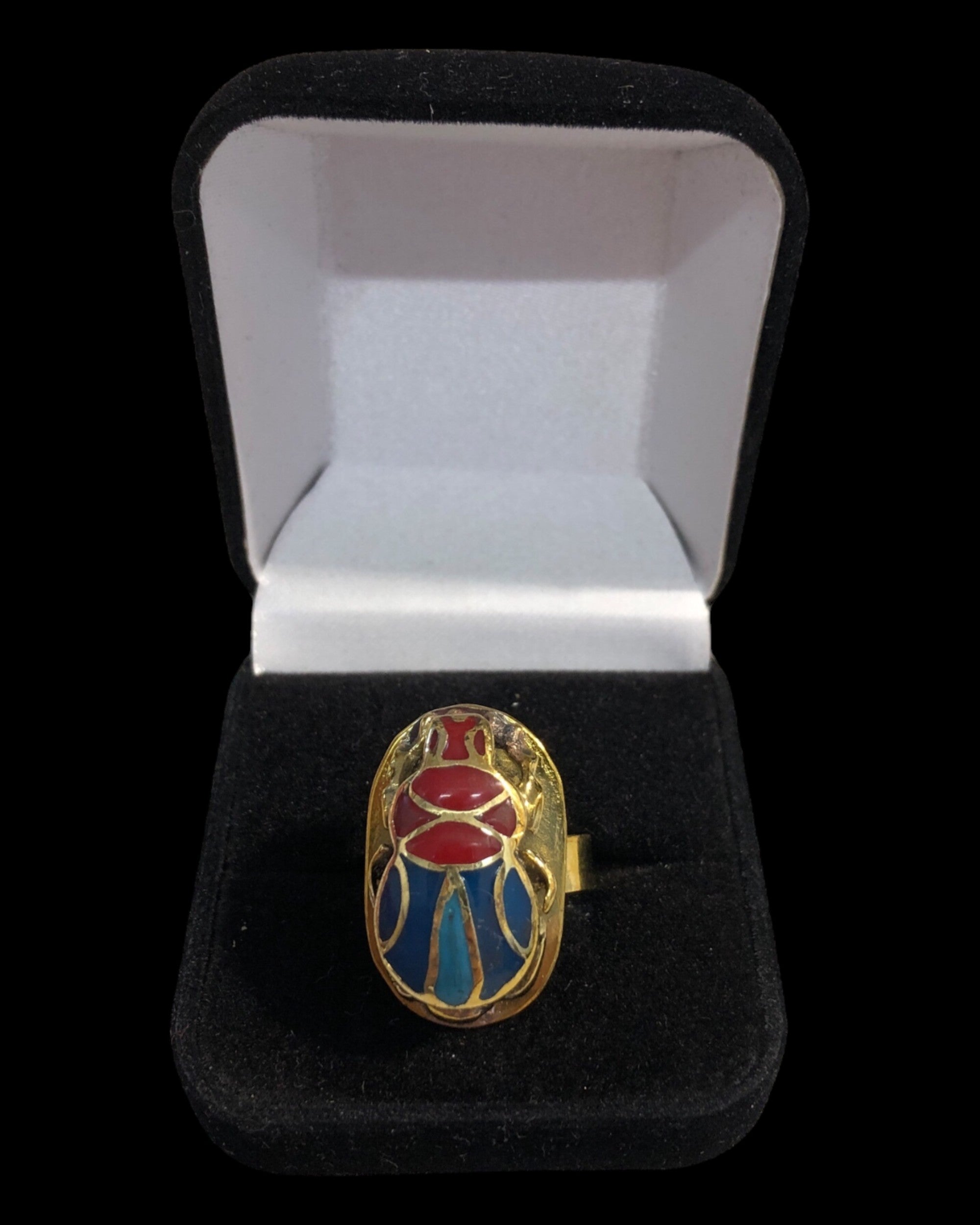 Scarab Ring - Brass