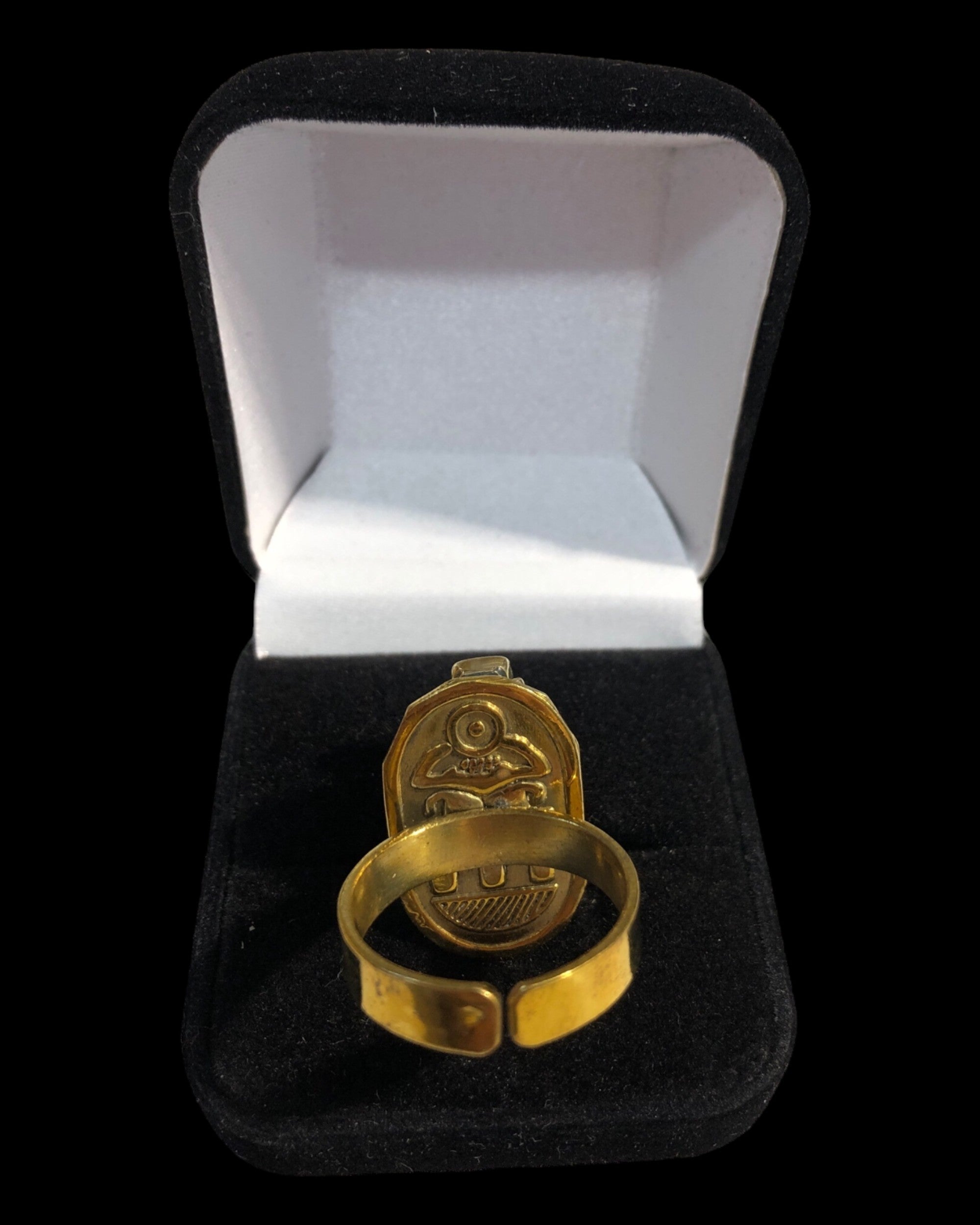 Scarab Ring - Brass