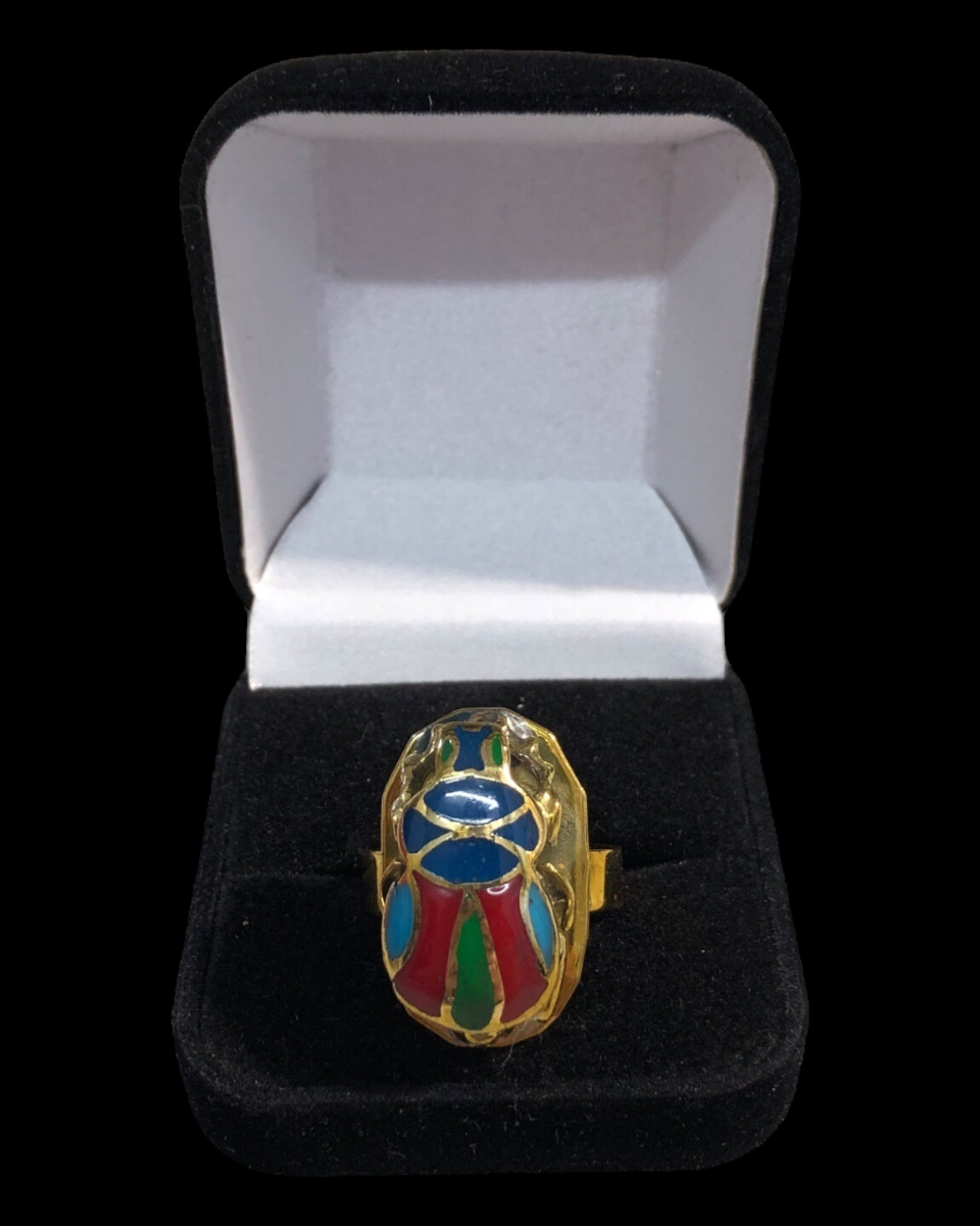 Scarab Ring - Brass