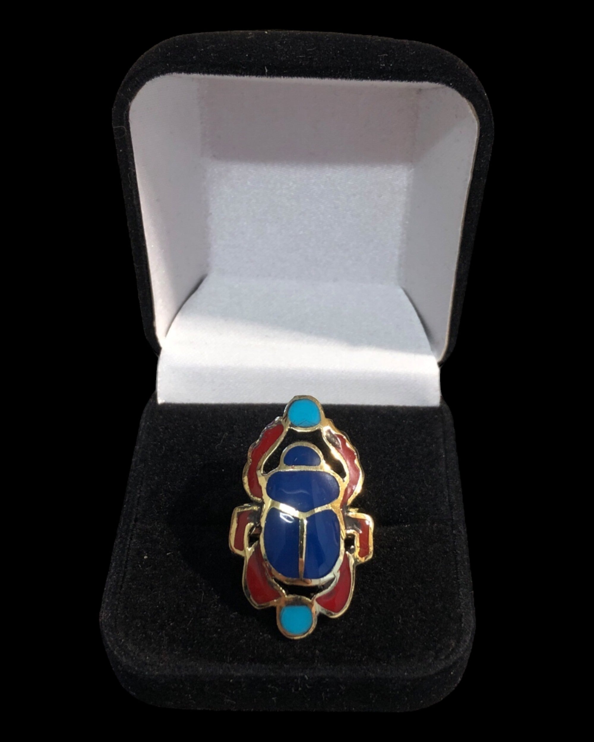Scarab Ring - Brass