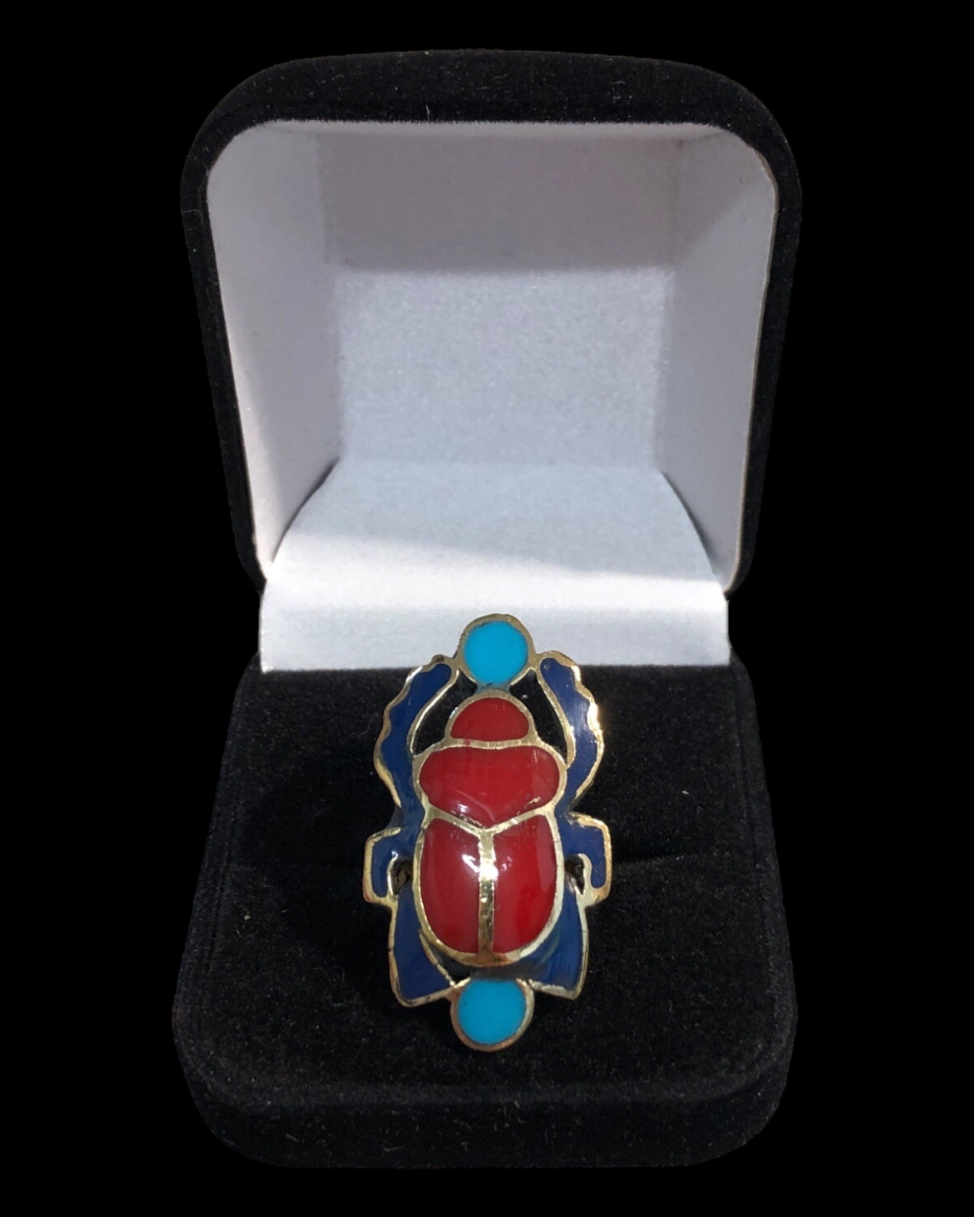 Scarab Ring - Brass