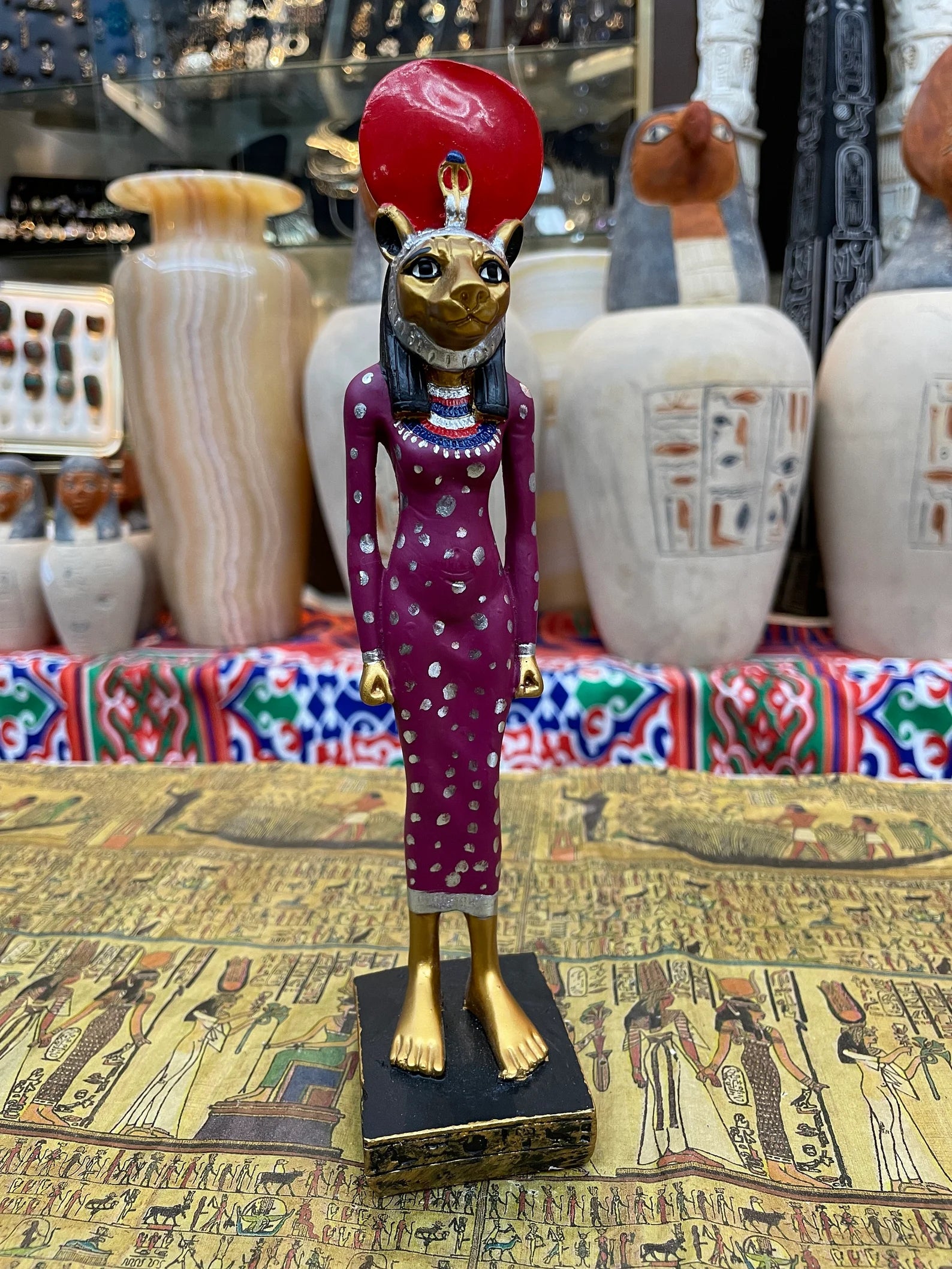Sekhmet Statue - Handmade in Egypt - 10 Styles