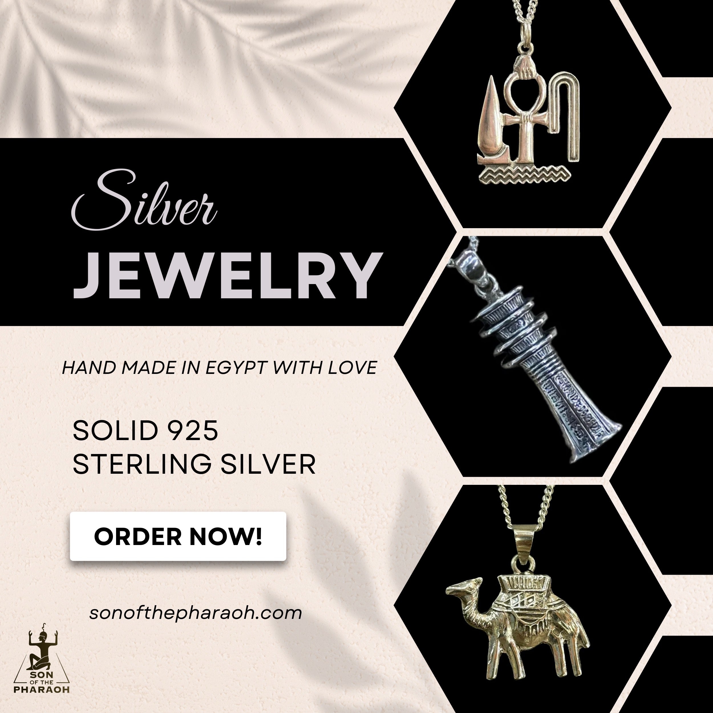 Pyramids with Hieroglyph Background Bracelet