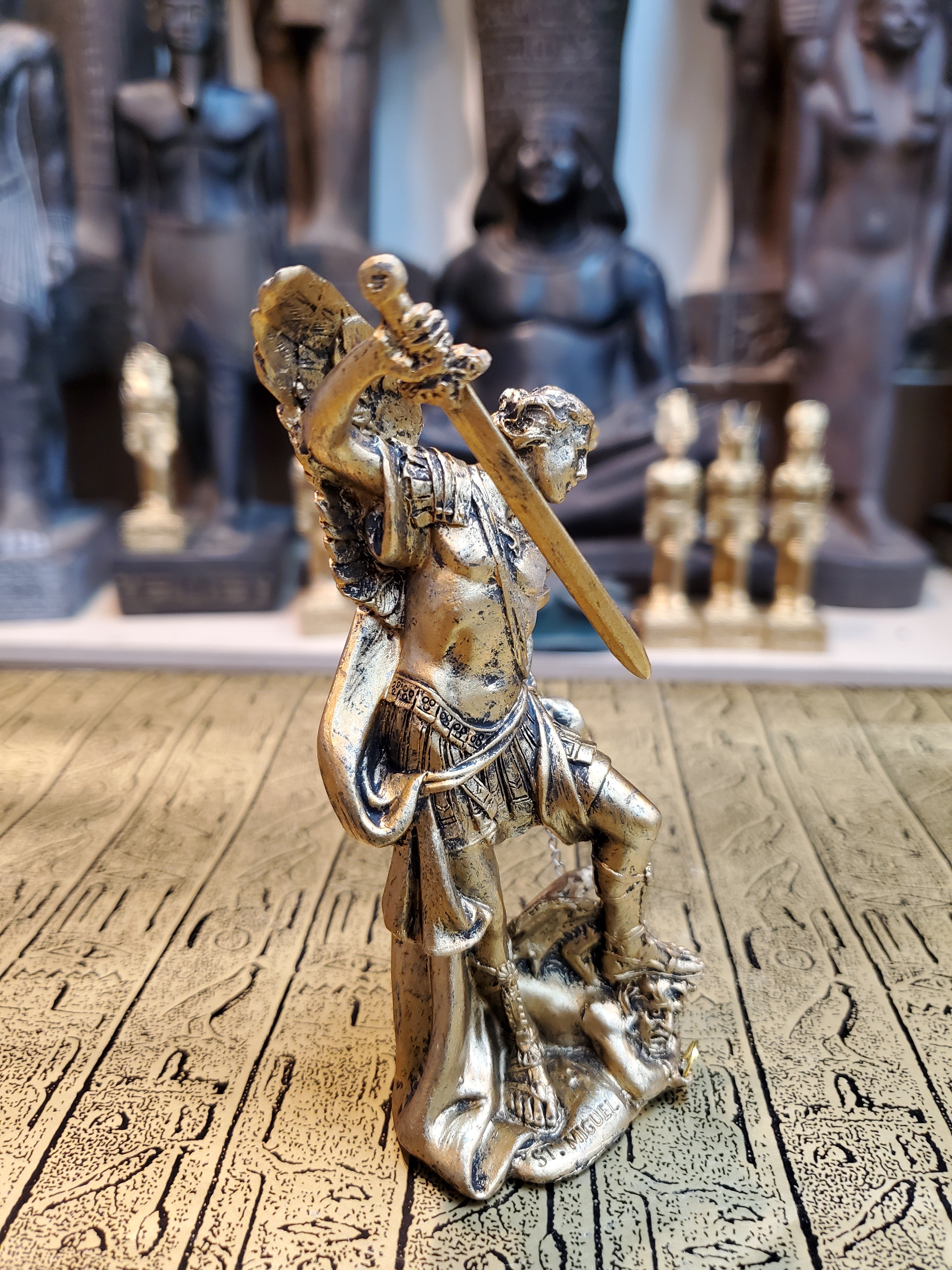 Saint Michael Mini Statue