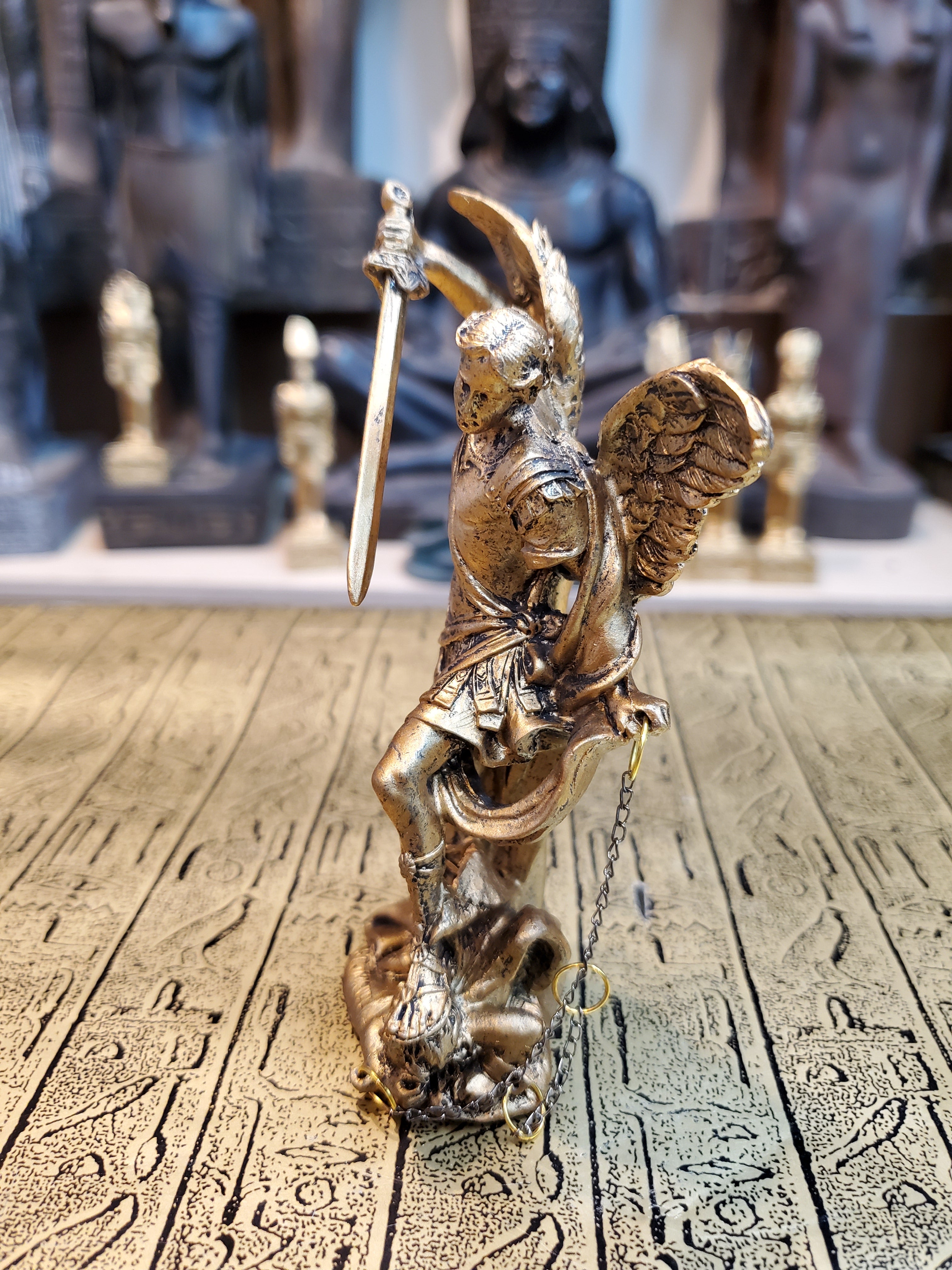 Saint Michael Mini Statue
