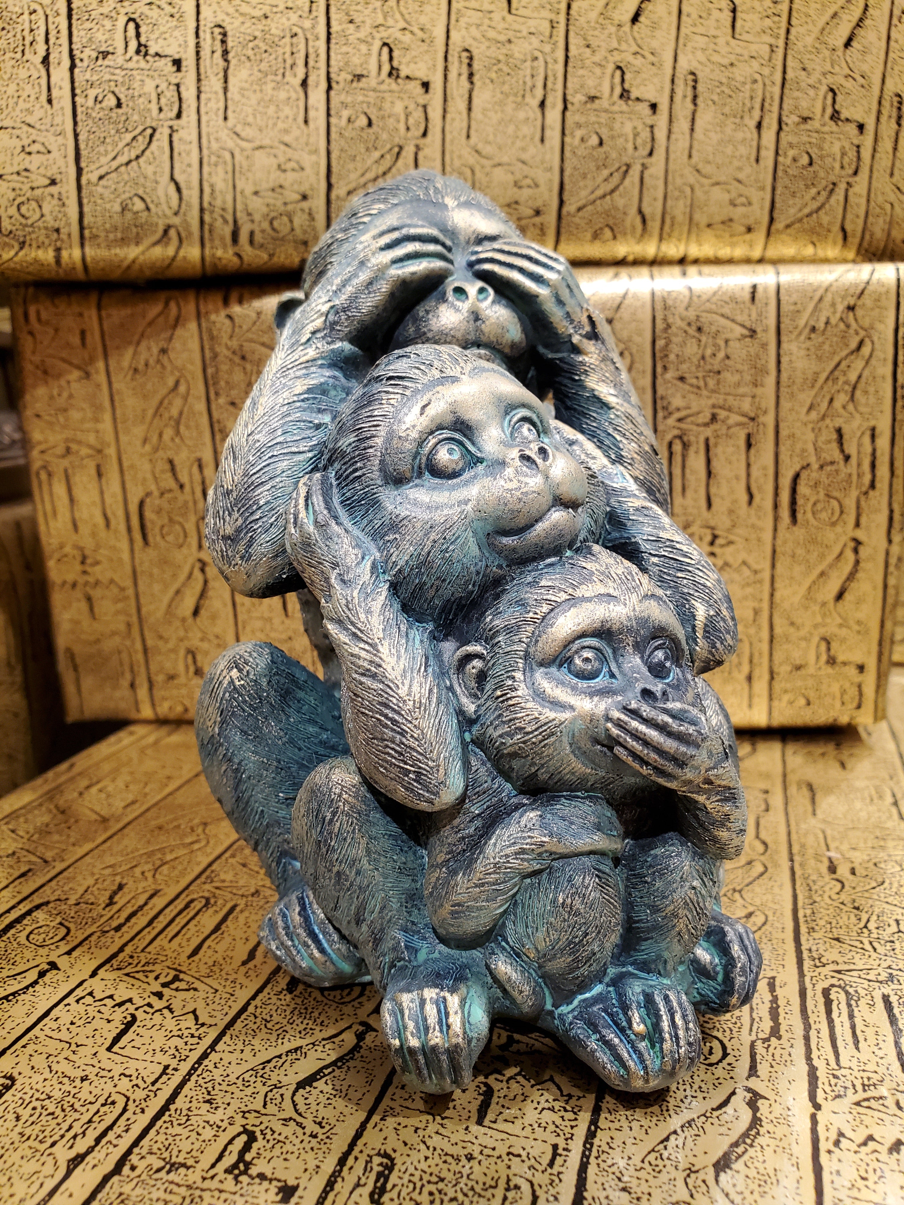 Hear No Evil, Speak No Evil, See No Evil Monkeys