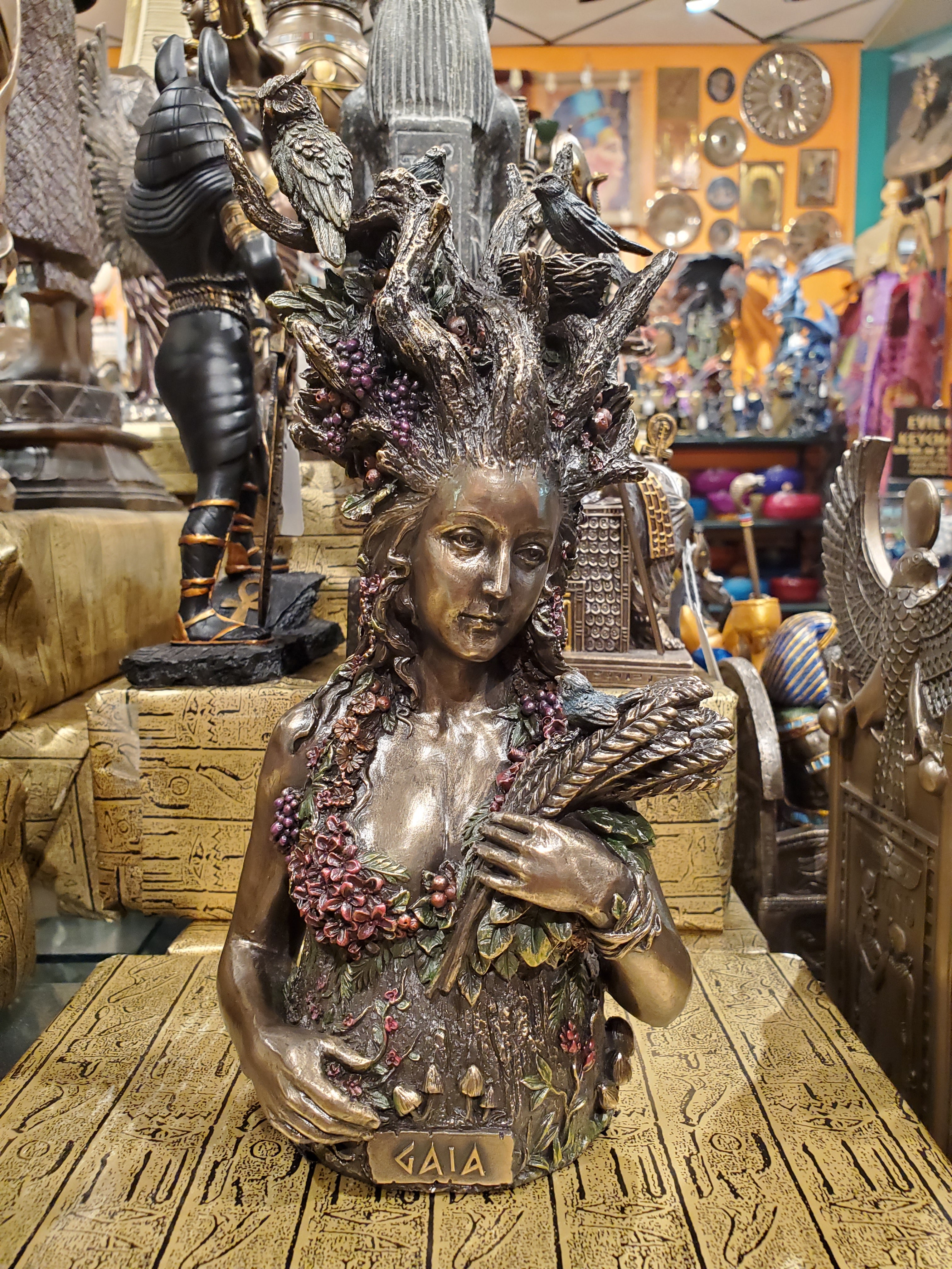 Gaia Mother Earth Goddess Statue