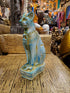 Blue Bastet Statue